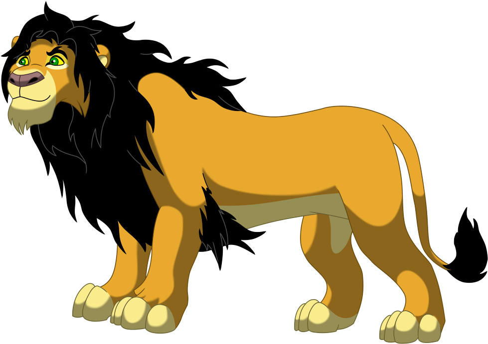 Download My Vision Of Ahadi - Lion King Ahadi Coloring Pages PNG Image