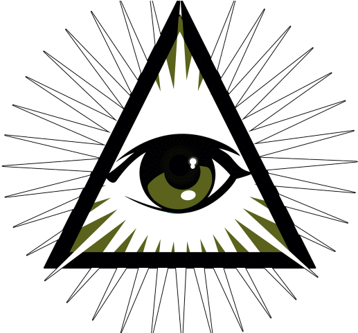 Drawn Illuminati Illuminati Puppet - Illuminati Graffiti Png (640x480), Png Download