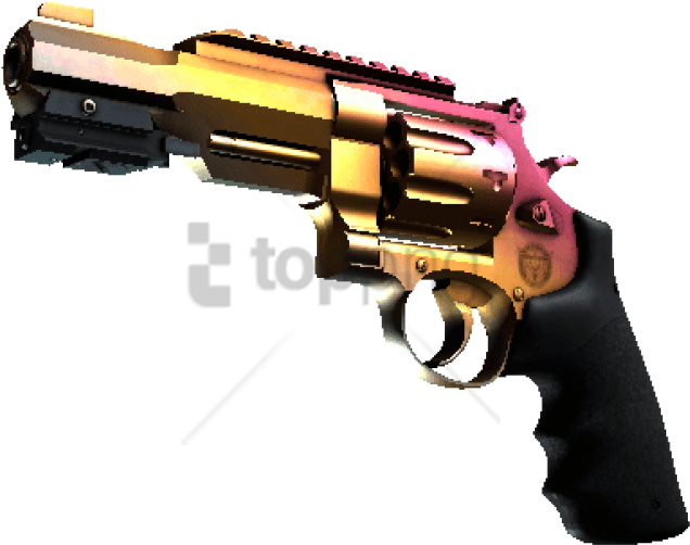 Free Png Arme Csgo Png Image With Transparent Background - Amber Fade R8 (850x638), Png Download