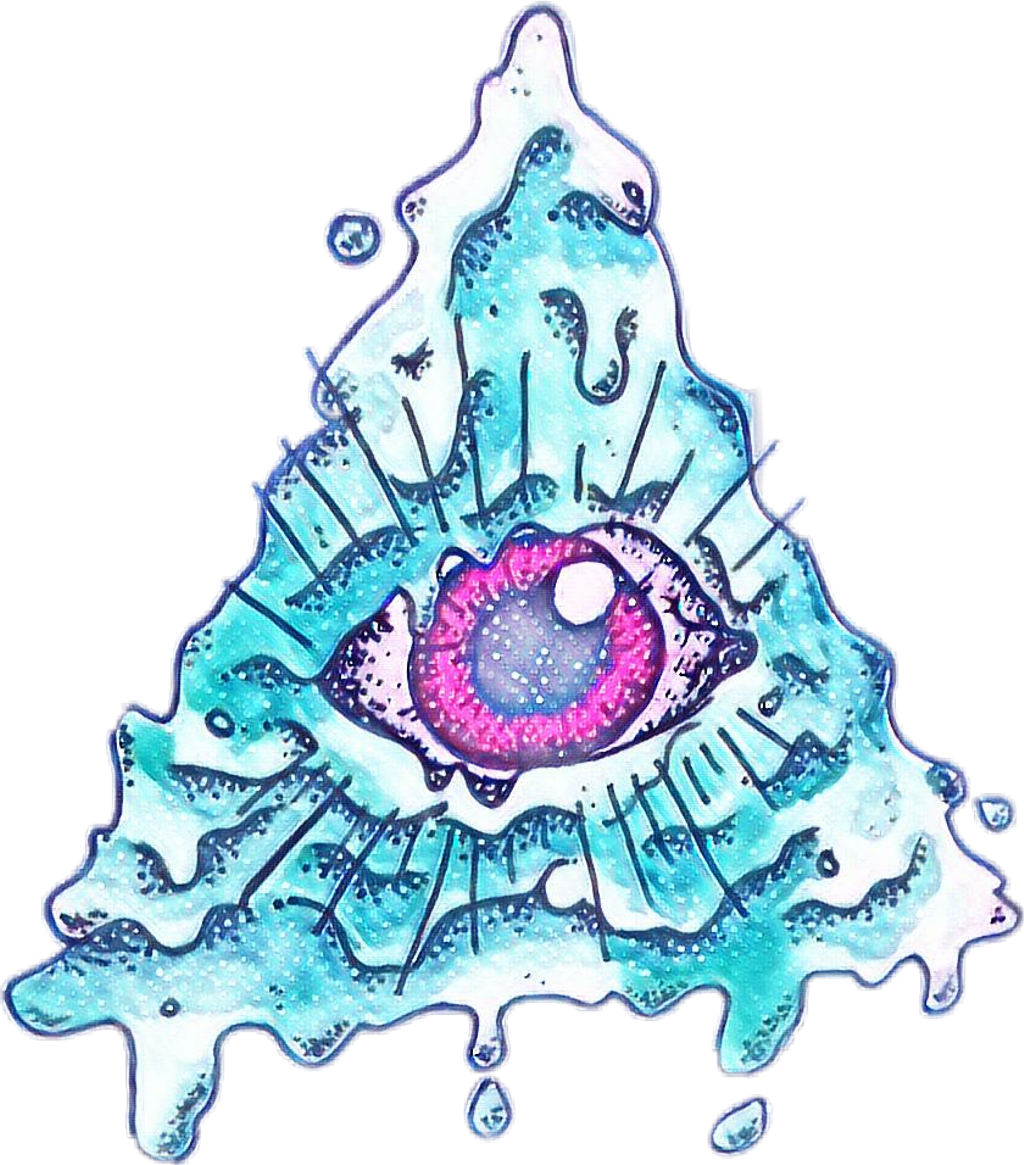 #shmoxd #eye #illuminati (1024x1165), Png Download