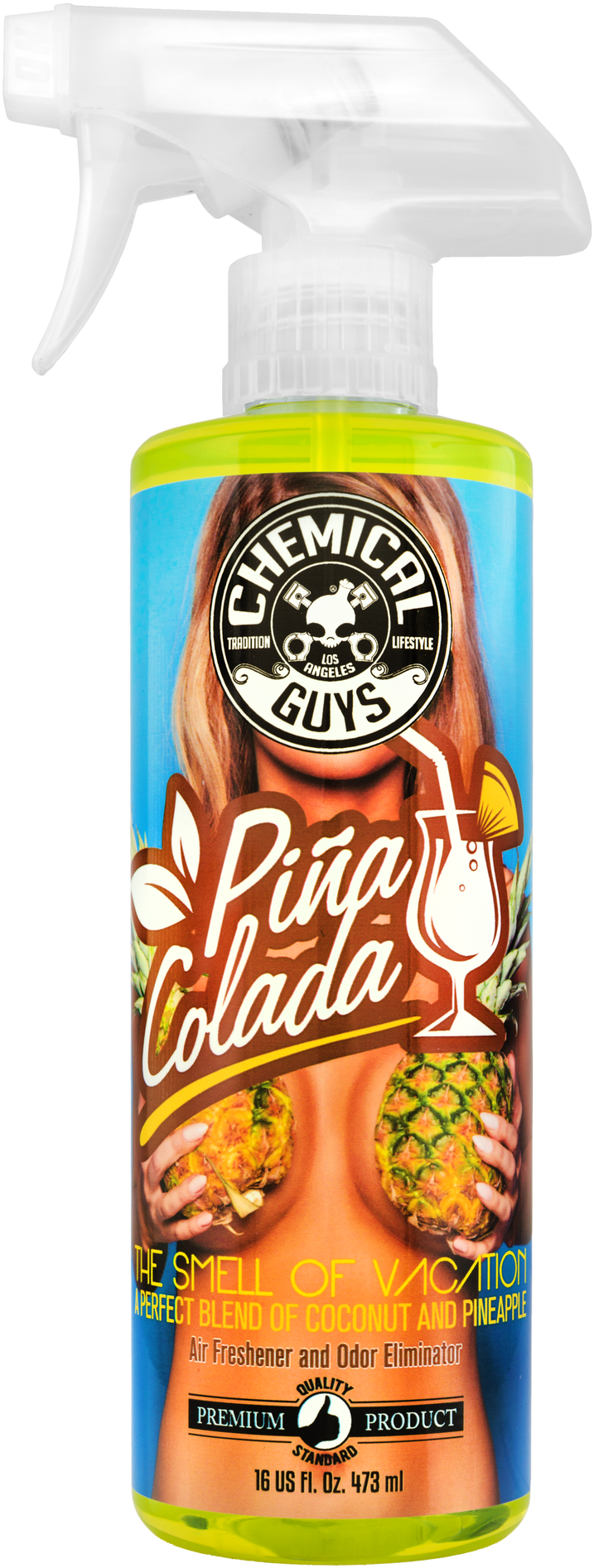 Chemical Guys Premium Air Freshener And Odor Eliminator (2000x2000), Png Download