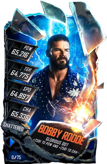 Bobbyroode S5 24 Shattered - Wwe Supercard Shattered Alexa Bliss (456x720), Png Download