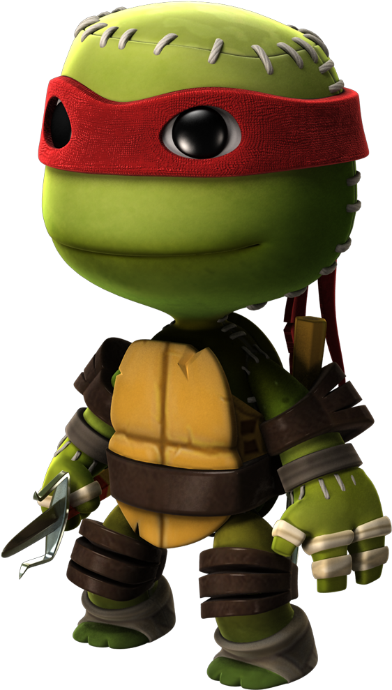 Raphaelperspective - Little Big Planet Teenage Mutant Ninja Turtles (1200x1200), Png Download