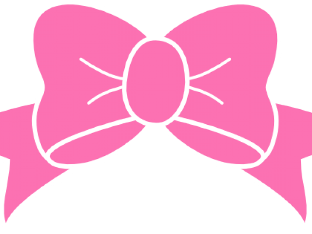Bow Clipart Minnie Mouse - Monogram Bow Clipart (640x480), Png Download
