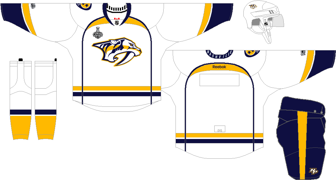 Picture - Nashville Predators (1100x600), Png Download