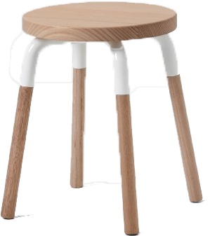 Bar Stool (610x610), Png Download