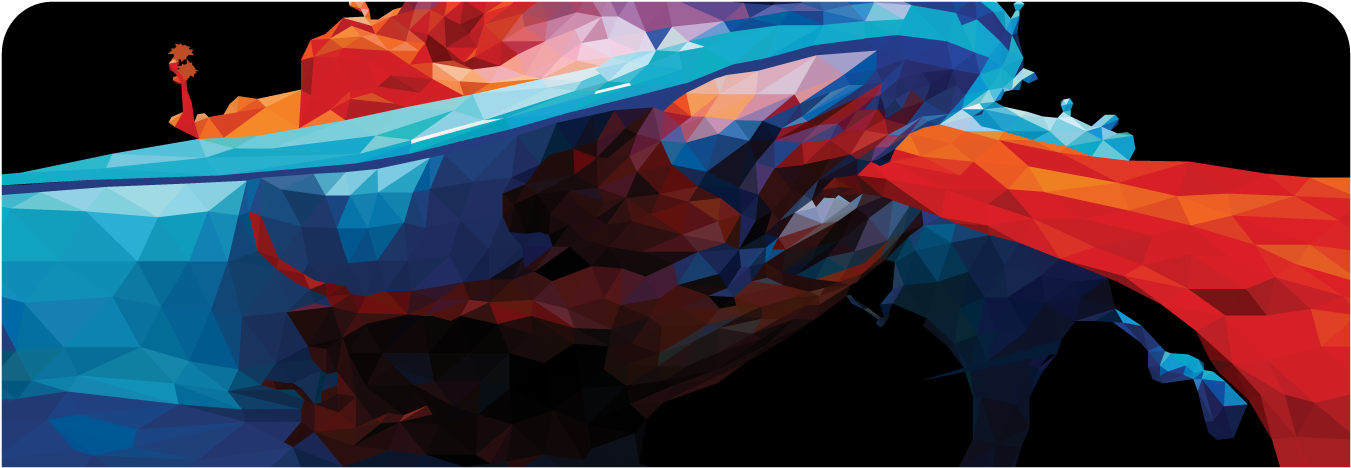 Paint Splash - Modern Art (1500x600), Png Download