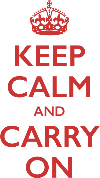 Keep Calm And Carry On - Tiara (800x800), Png Download