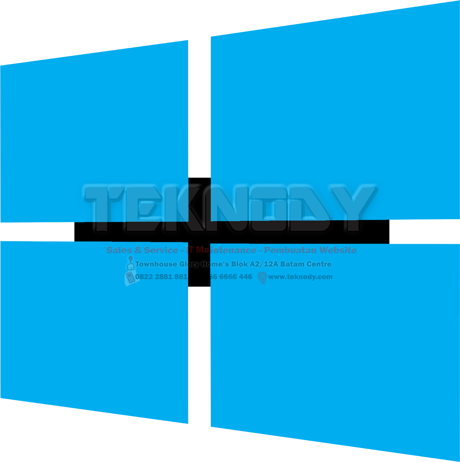 Windows 10 Pro Insider Preview Adalah Versi Terbaru - Cross (1600x1600), Png Download