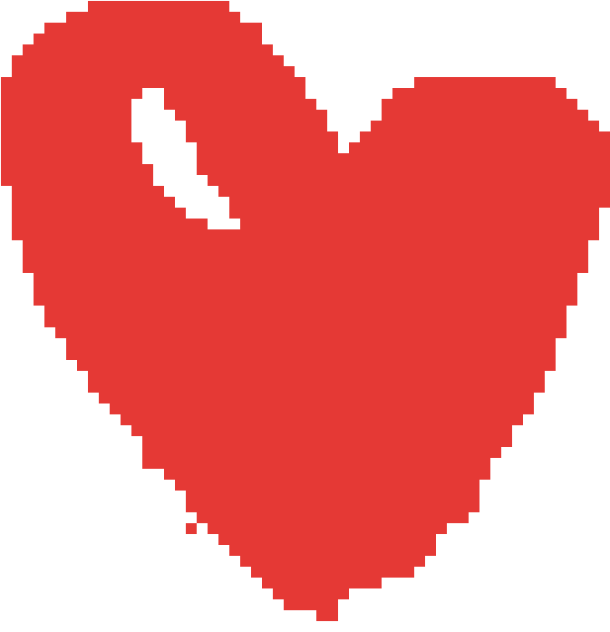 Minecraft Heart - Heart (1200x1200), Png Download