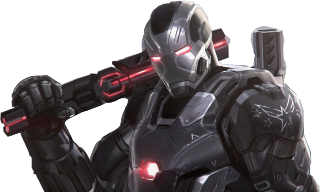 Warmachine Sticker - Iron Man (1024x616), Png Download