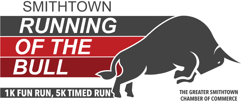 Smithtown Running Of The Bull 5k - Bull Running Logo (952x456), Png Download
