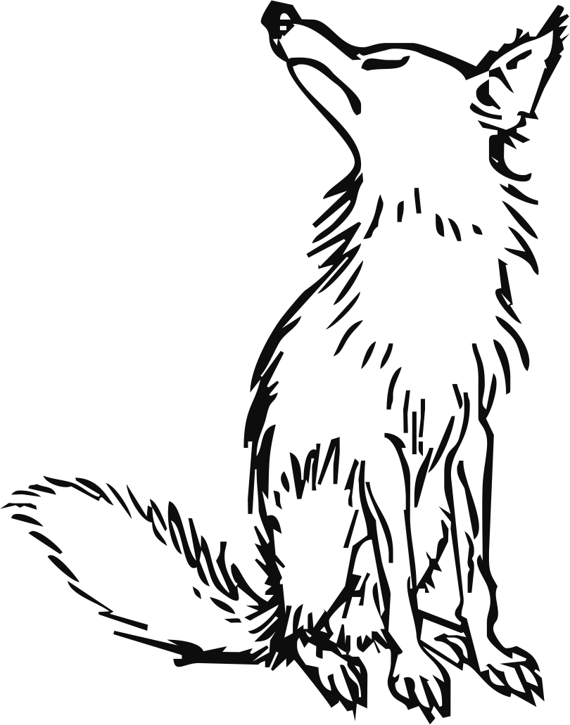 This Free Icons Png Design Of Snooty Wolf (810x1031), Png Download