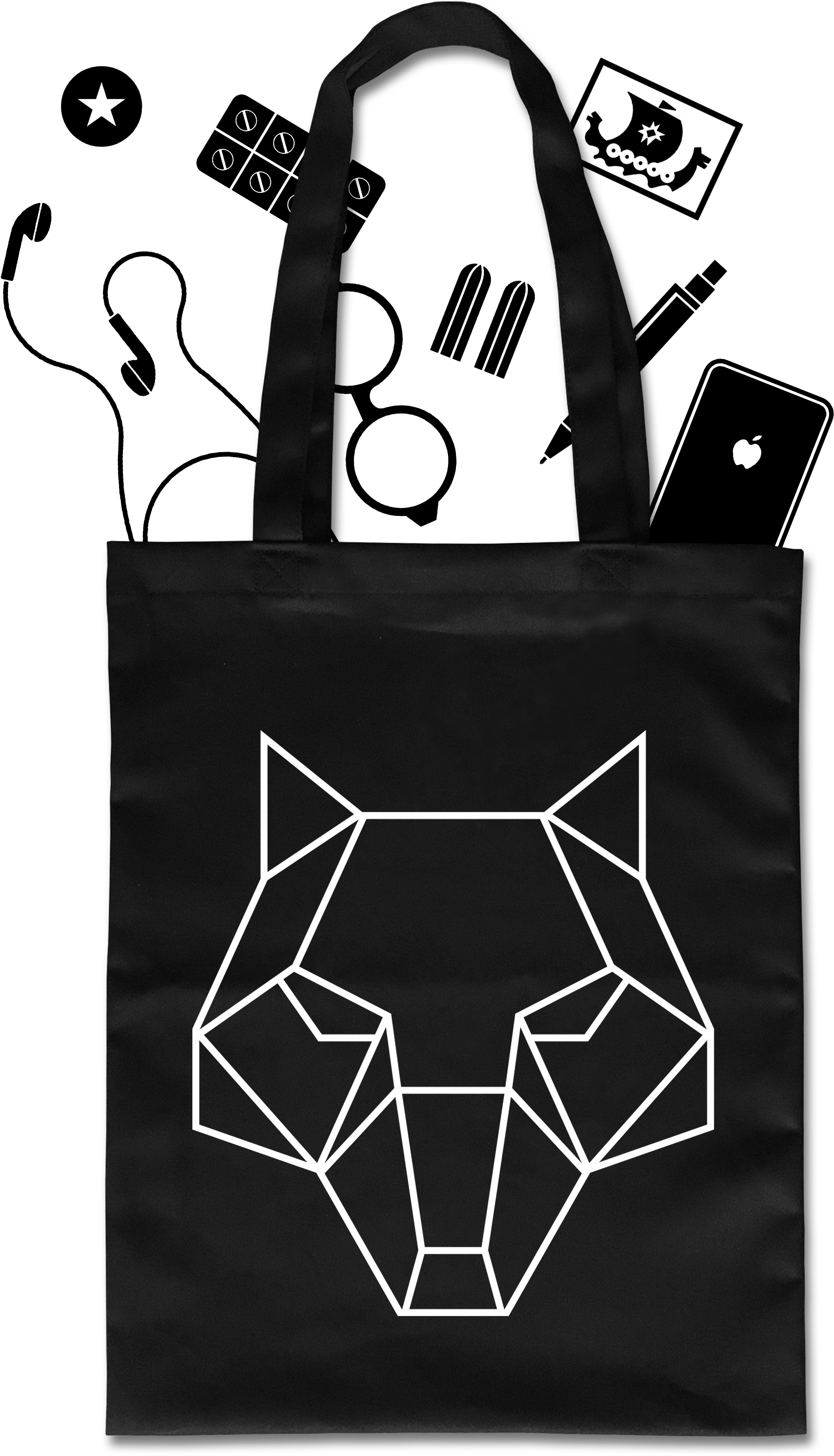 Wolf - Illustration (3500x3500), Png Download