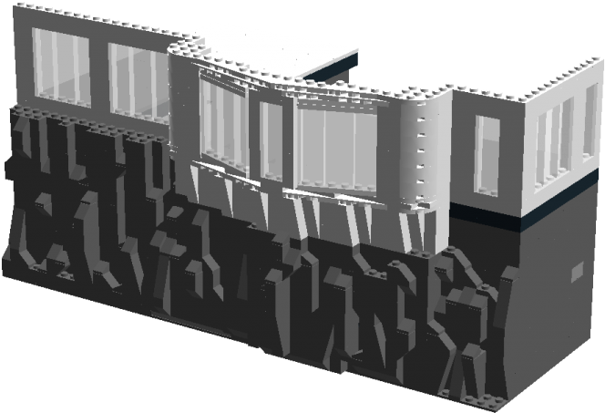 Frontviewwip1 Zpse80d7a29 - Roman Temple (1024x533), Png Download