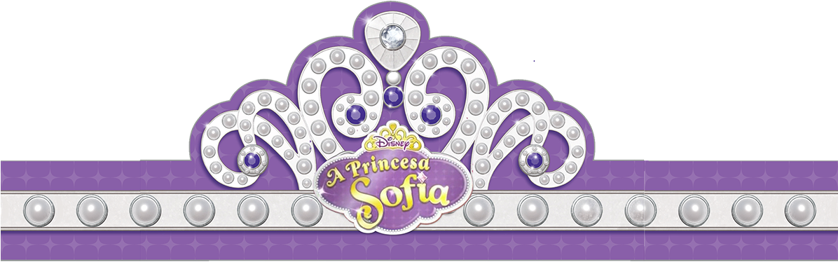 Printable Sofia The First Crown (1195x406), Png Download