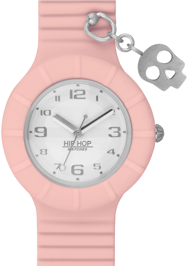 Piercing Silver Pink - Analog Watch (920x920), Png Download