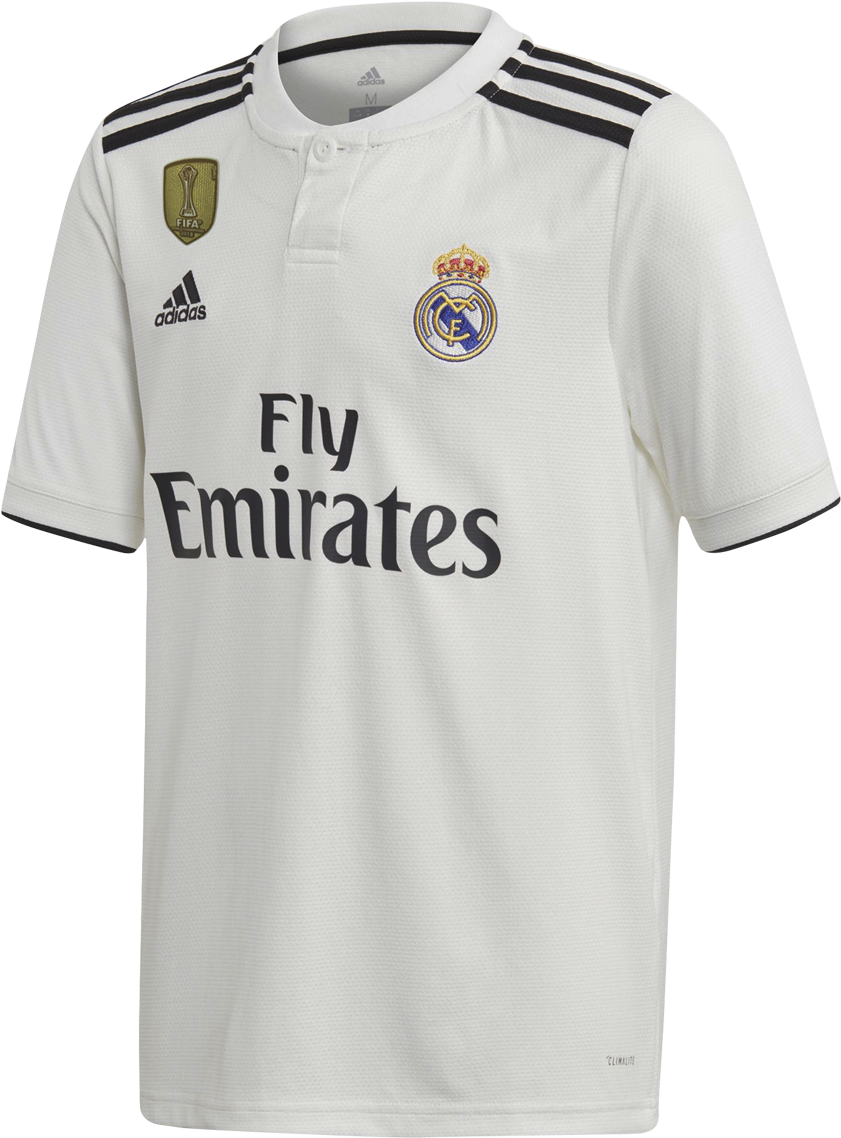 Real Madrid Home Jersey First Grade Replica - Real Madrid Home Shirt (1200x1200), Png Download