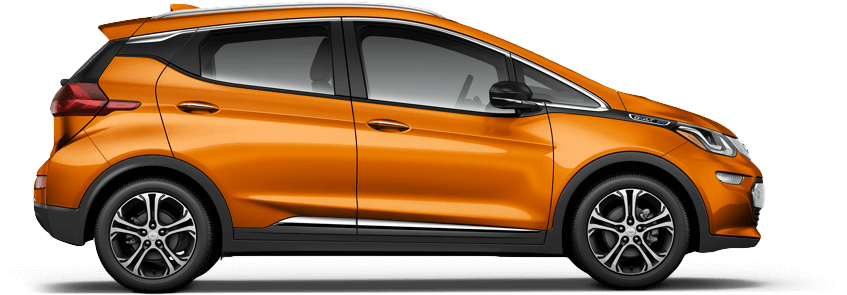 2017 Chevrolet Bolt Side View - 2017 Chevy Bolt Side (1000x500), Png Download