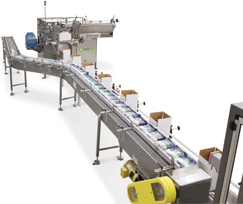 Boxxpak Manual Case Packing System With Glue Case Sealer - Assembly Line (900x754), Png Download
