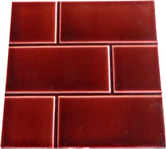 650 X 650 3 - Victorian Red Tile For Fireplace (650x650), Png Download