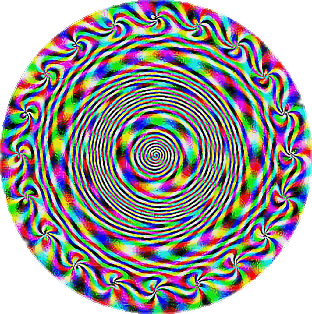 #aesthetic #trippy #aestheticvaporwave #aesthetictumblr - Circle (1024x1031), Png Download
