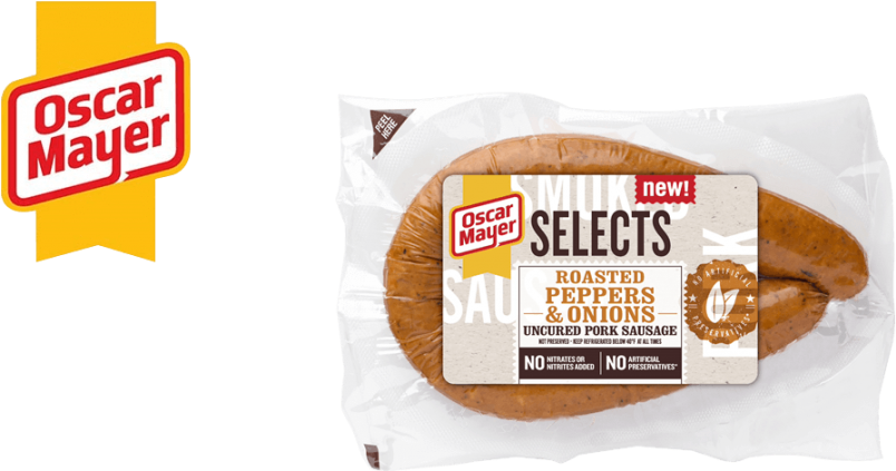 Smoked Sausage Oscar Mayer (1024x422), Png Download