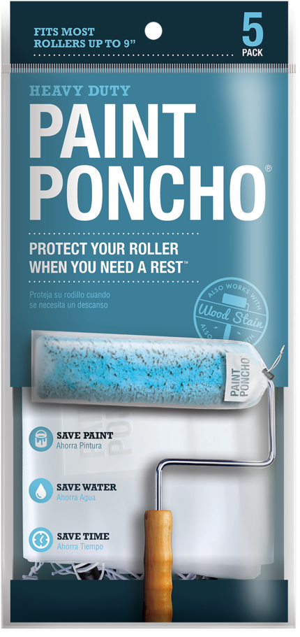 Paint Poncho Roller 5pk Paint Poncho - Bandage (1000x1000), Png Download