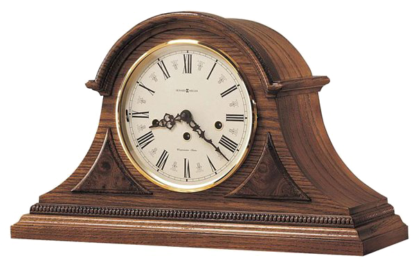 Scroll Shelf Clock Png File - Howard Miller Worthington Mantel Clock (600x600), Png Download