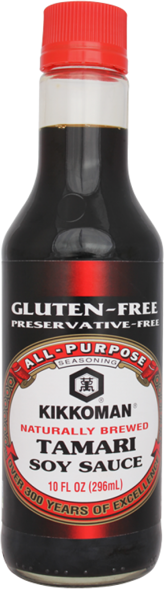 Salsa Soya Kikkoman Tamari Gluten Free 296 Ml - Gluten Free Tamari (1200x1200), Png Download