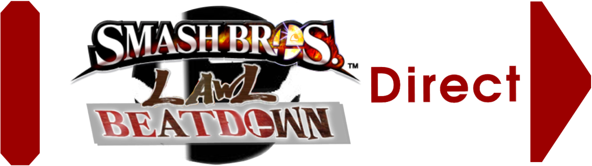 Beatdown Direct Logo - Super Smash Bros. For Nintendo 3ds And Wii U (1280x360), Png Download