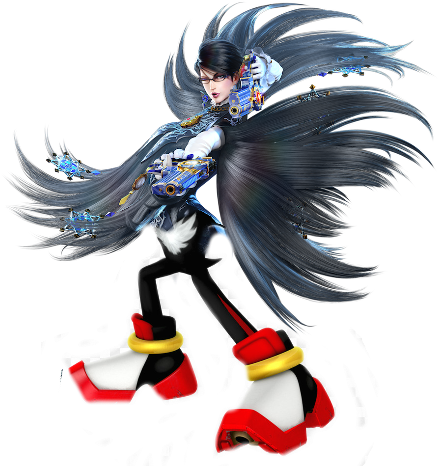 0 Replies 1 Retweet 12 Likes - Bayonetta Render Smash Ultimate (892x1115), Png Download