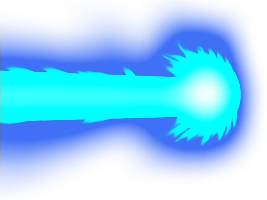 Kamehameha Sticker - شكل كامي هامي ها (1024x640), Png Download