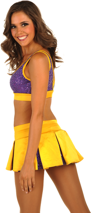 Kelsey - Laker Girl Kelsey (450x726), Png Download