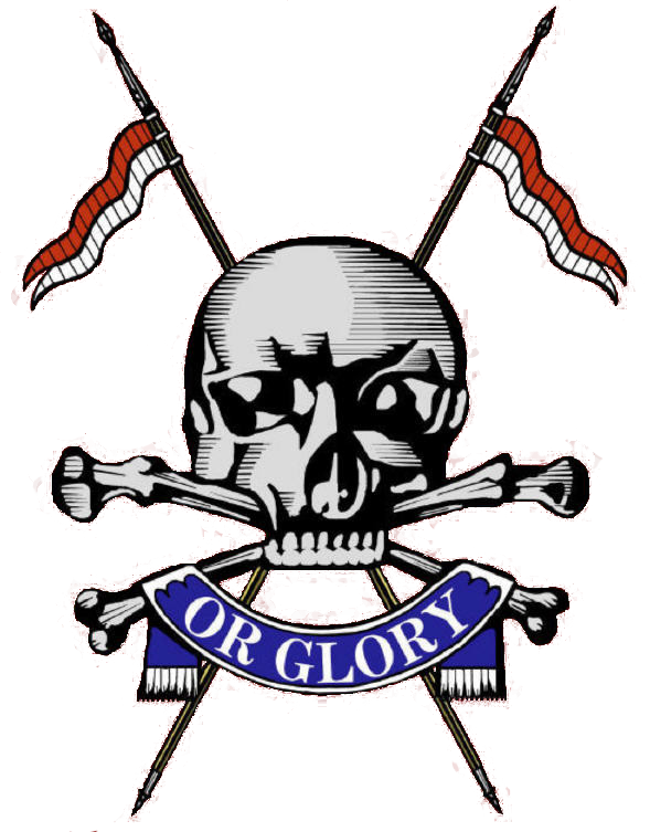 Queens Royal Lancers Cap Badge (589x753), Png Download