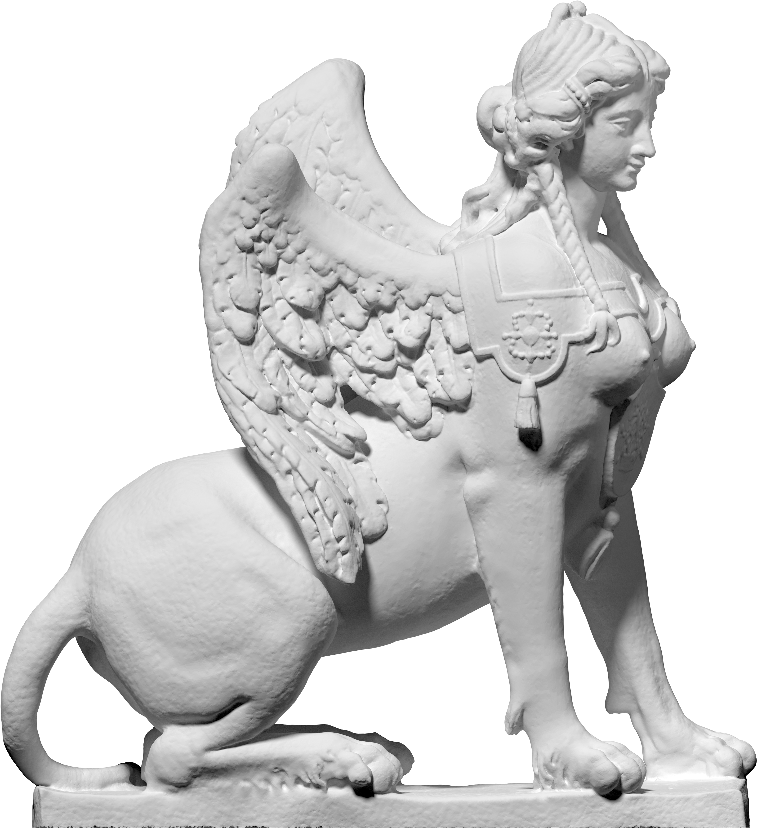 3d Scan Of Sphinx - Sphinx 3d Scan (5670x3969), Png Download