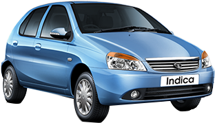 Tata Car Service - Tata Indica (1350x500), Png Download