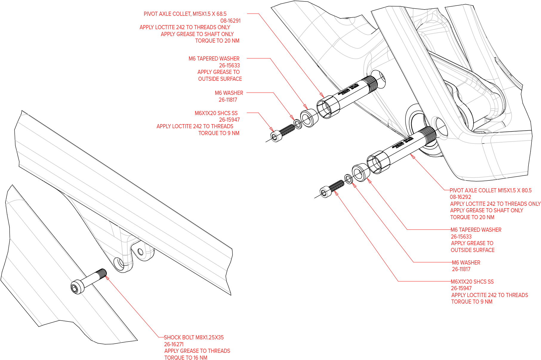Juliana Bicycles - Diagram (2000x1238), Png Download