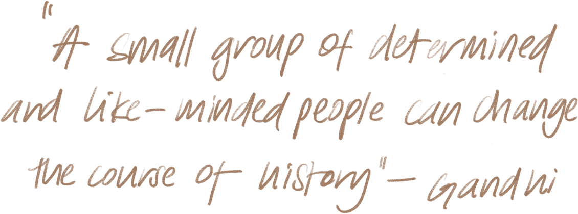 Launching Into A Competitive Market Against Some Of - Small Group Of Determined And Like Minded People (1130x420), Png Download