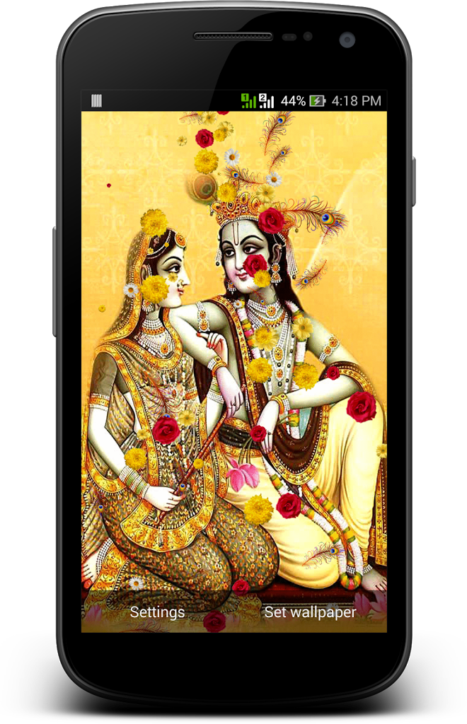 Radha - Krishna (660x1024), Png Download