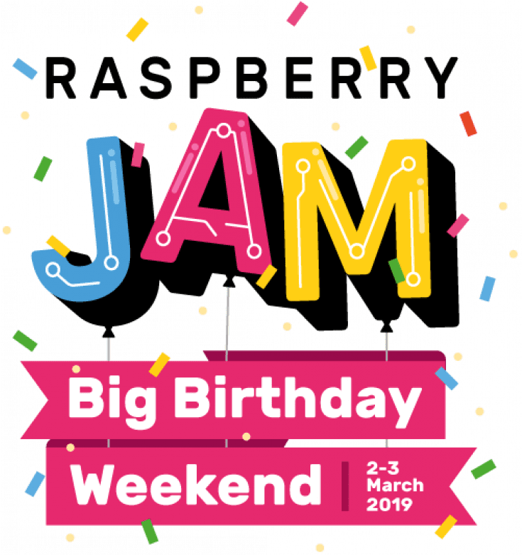 Raspberry Jam Big Birthday Weekend Pack - Graphic Design (1024x780), Png Download