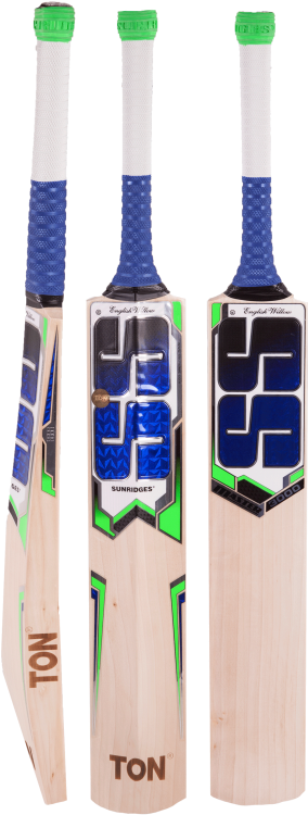 Ss Blue Cricket Bat (750x750), Png Download