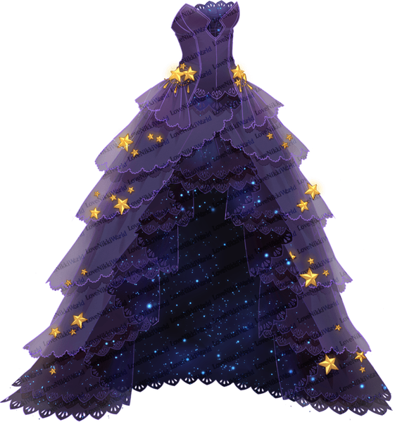 Star Sea • Love Nikki Database - Love Nikki Star Sea (561x600), Png Download