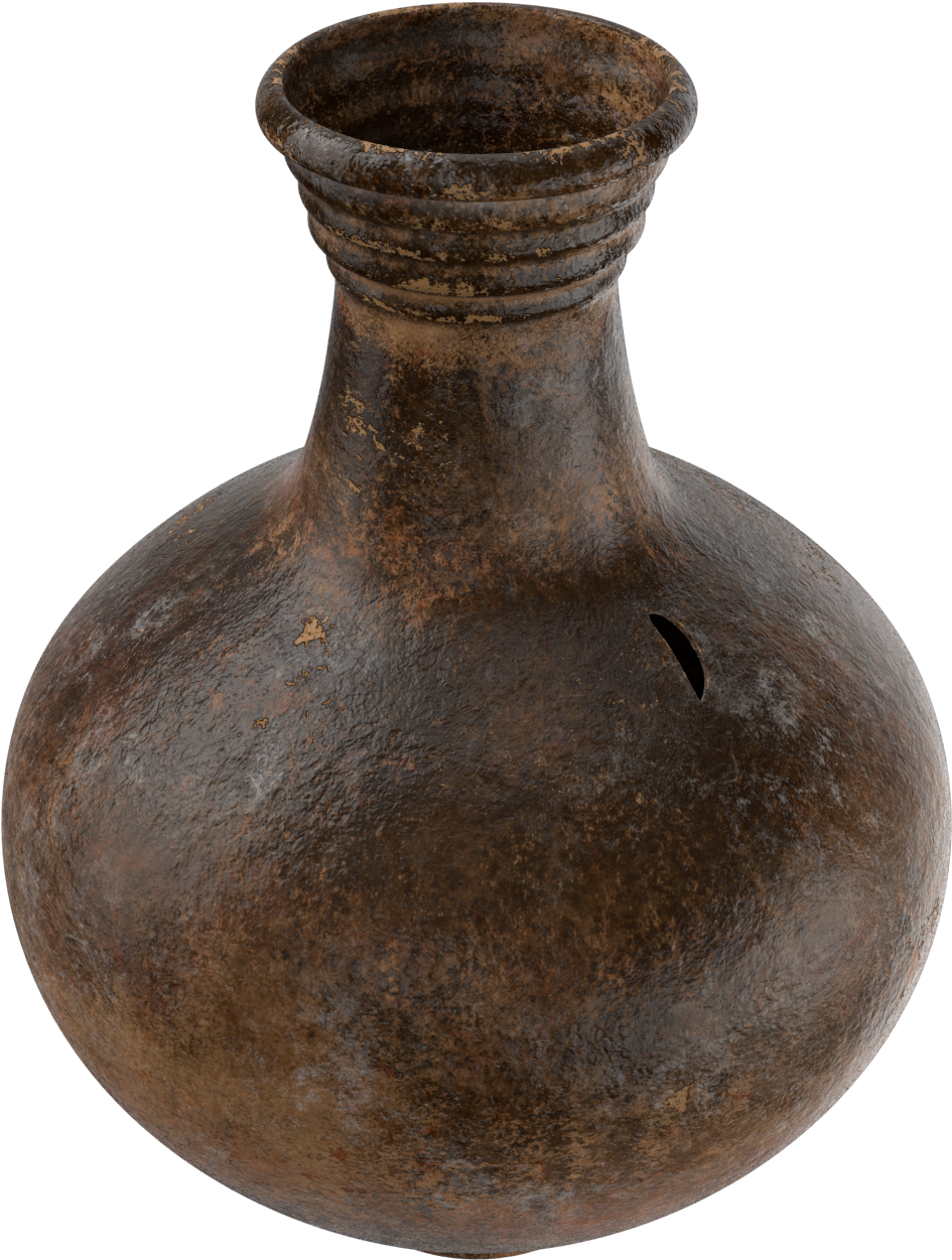 Ceramic Wine Jug - Vase (2048x2048), Png Download