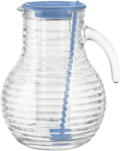 Caraffa Viva Botanic-color Blu - Jug (600x600), Png Download