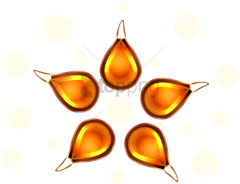 Free Png Download Diwali Diya Png Png Images Background - Happy Diwali Gif 2018 (850x659), Png Download