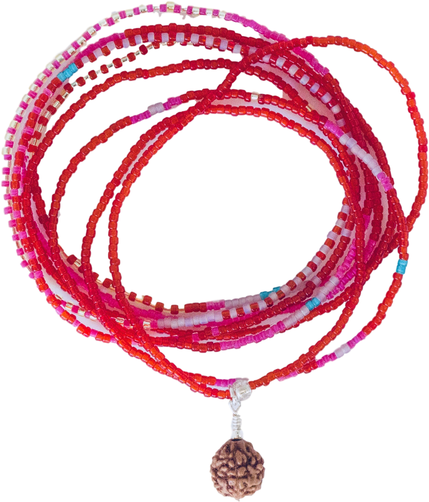 Stretchy Glass Bead Bracelet (2048x2048), Png Download