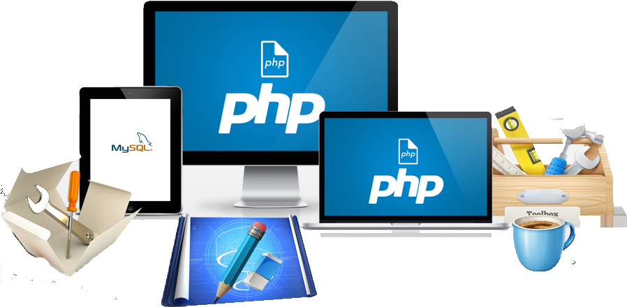 Slider Image - Php Website Development (897x464), Png Download