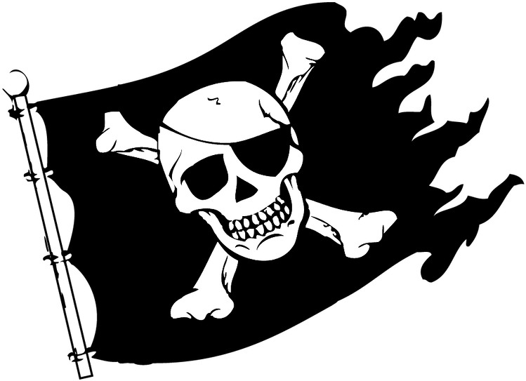 Pirateflag - Illustration (784x784), Png Download