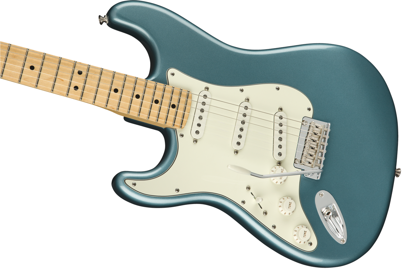 Fender Player Stratocaster Left-handed Maple Fingerboard - Tidepool Player Stratocaster (1280x857), Png Download